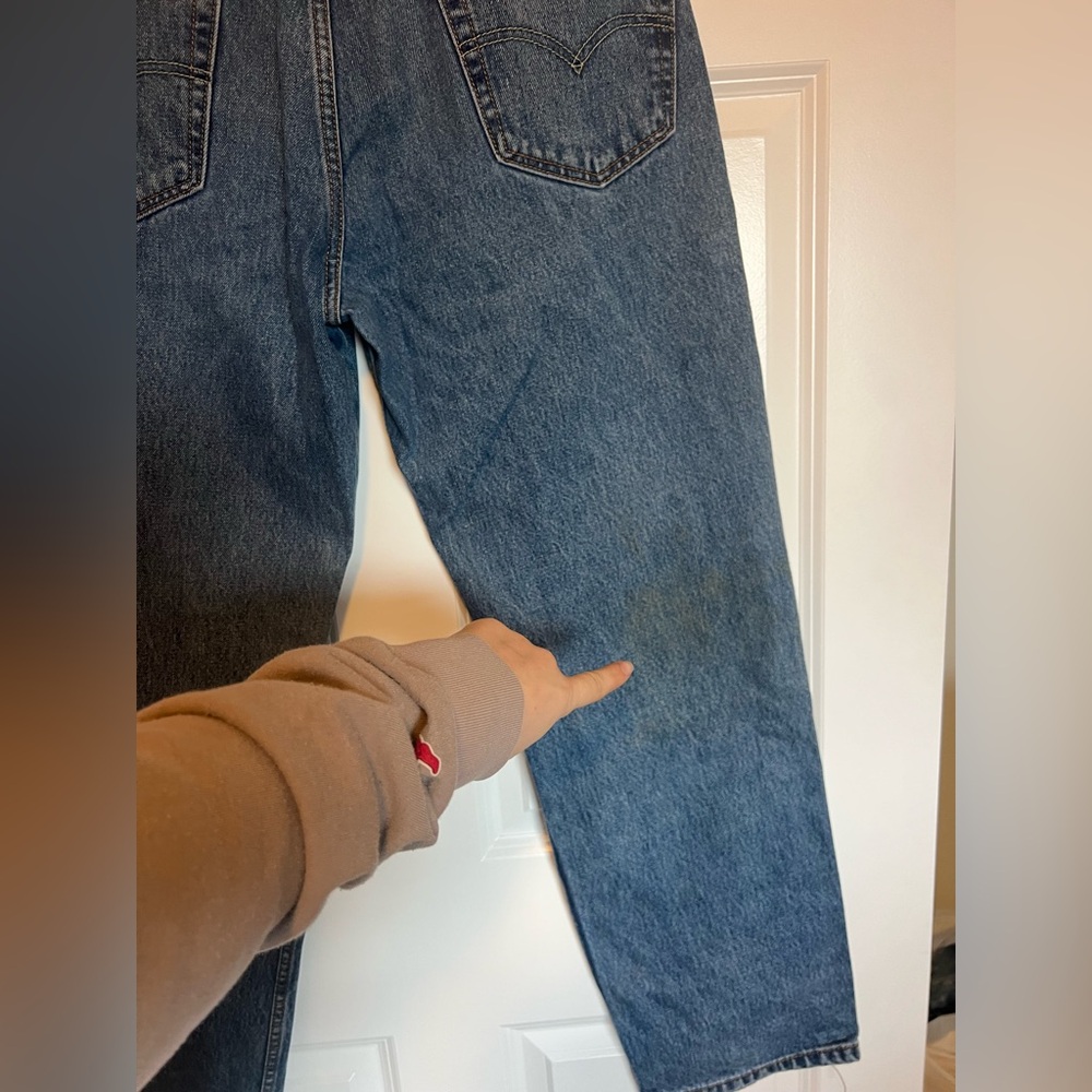 Levi's 550 Men's Blue Jeans W 34 L 32 - Picture 4 of 4